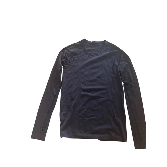 Lululemon Long Sleeve Shirt Swiftly Womens 8 Athletic Workout Top Thumbholes - Picture 1 of 5